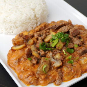 Beef Stroganoff